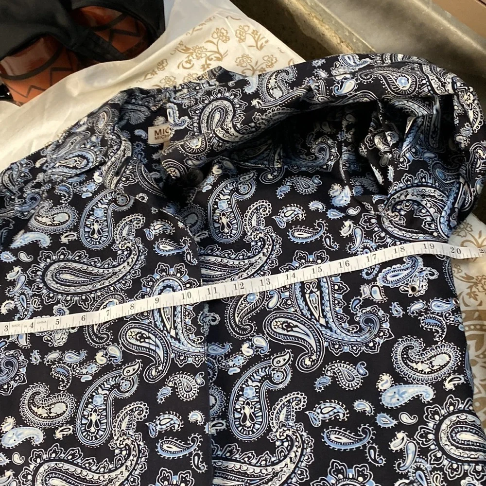 Michael Kors Paisley Knee Length Coat 🧥